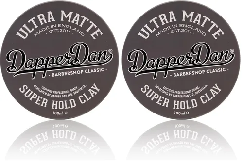 Vista 7 de Dapper Dan Arcilla ultra mate para el cabello, súper sujeción, arcilla de larga duración con agarre inmediato, arcilla de fácil aplicación