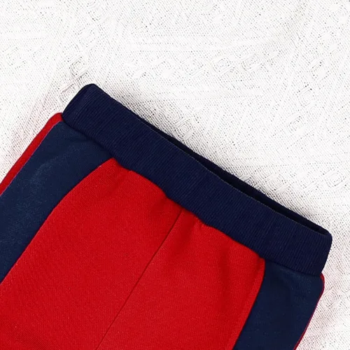 Vista 8 de Ropa de bebé niño pequeño sudadera patchwork otoño invierno camisa de manga larga pantalones conjuntos de ropa 3-24 meses