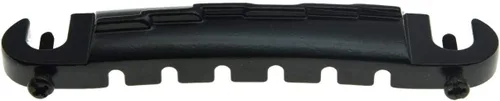 Vista 4 de Cordal de puente envolvente de guitarra eléctrica negra para Les Paul LP Junior Negro