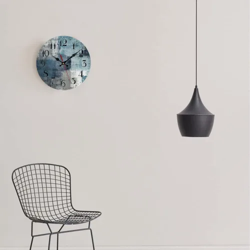 Vista 3 de LOKMU Reloj silencioso sin tictac de 10 pulgadas, reloj de pared redondo, decorativo para sala de estar, cocina, hogar, baño, dormitorio, oficina