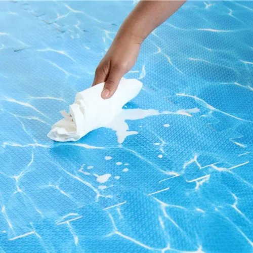 Vista 3 de ALGFree - Tapetes de espuma para rompecabezas de suelo para interiores y exteriores, reversible, adecuado para gimnasio, área de juegos, ejercicio