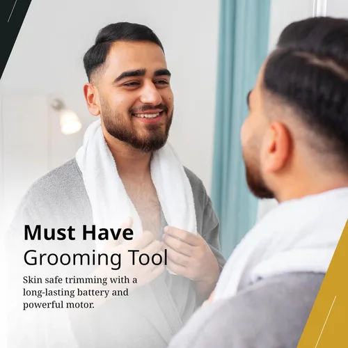 Vista 4 de Wahl Professional - Recortadora de nariz, hoja de acero inoxidable, funciona en húmedo o seco, funciona con pilas para peluqueros y estilistas