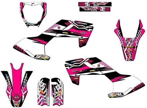 Vista 6 de Kit de base gráfica Mini TC 50 Mayhem Black Senge 2018-2023 compatible con Husqvarna