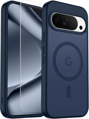 Vista 25 de SUPFINE Funda magnética para Google Pixel 10 Pro XL con protector de pantalla (imanes integrados) (protección contra caídas de grado militar)