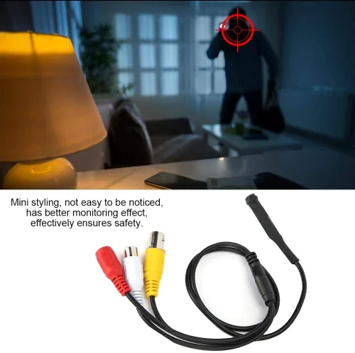 Vista 2 de Sonew Mini cámara de seguridad 2500TVL 6pcs visión nocturna cámara de seguridad CCTV vigilancia