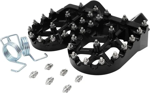 Vista 3 de Funparts Estriberas para Dirt Bike Estriberas de Motocicleta Pedales Reposapiés CNC para Apollo RFZ 125 DBX15 X18 X19 Tao Tao DB17 DB27 SSR