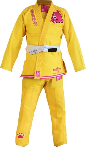 Vista 10 de FLUORY BJJ Gi - Traje de Jiu Jitsu brasileño para mujer, kimonos femeninos, uniforme BJJ Bjjf09zi