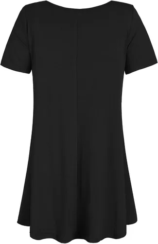 Vista 2 de Esenchel - Camiseta casual para mujer túnica para usar con Leggings