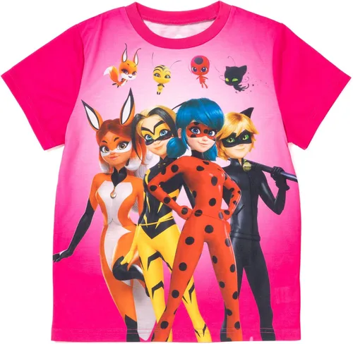 Vista 2 de Miraculous Cat Noir Ladybug Rena Rouge - Pijama para niñas