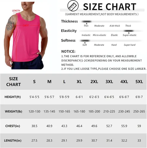 Vista 6 de CQC Camisetas sin mangas para hombre gimnasio entrenamiento correr secado rápido camiseta sin mangas para playa natación muscular atlética