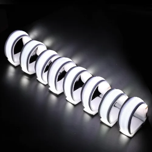 Vista 11 de FANL 8/12/24 PIEZAS Pulseras Brillantes, Pulseras LED para Niños y Adultos, Suministros de Fiesta que Brillan en la Oscuridad para Festival