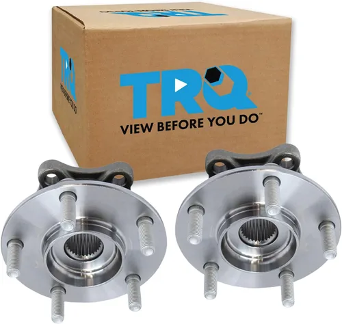 Vista 25 de TRQ Juego de 2 rodamientos de rueda delantera y conjunto de cubo compatible con Tesla 3 2020 Y 2018-2019 para Tesla 3 2020 Tesla Y AWD 2018-2019
