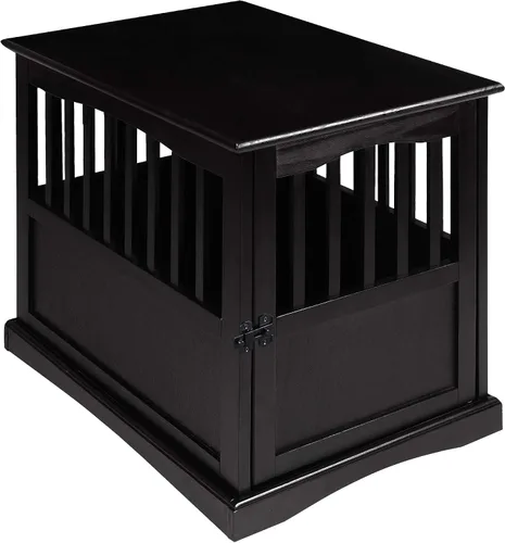 Vista 11 de Casual Home - Jaula grande de madera para mascotas New Espresso