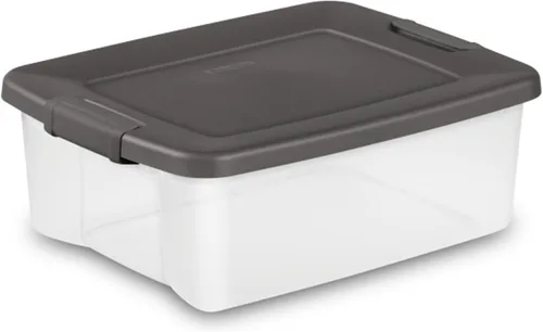 Vista 14 de Sterilite ShelfTote, contenedores de almacenamiento de plástico