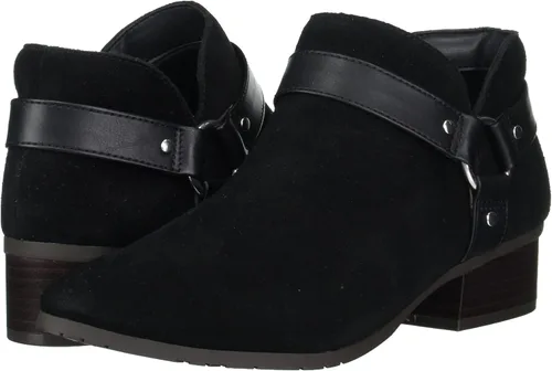 Vista 7 de Kenneth Cole Botines con arnés lateral para mujer, Negro