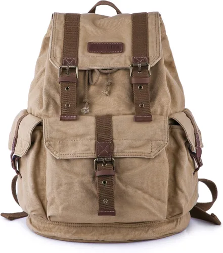 Vista 10 de Gootium 21101 - Mochila de lona gruesa de alta densidad