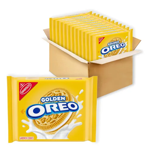Vista 45 de OREO - Galletas sándwich de chocolate, 60 paquetes de aperitivos (2 galletas por paquete)