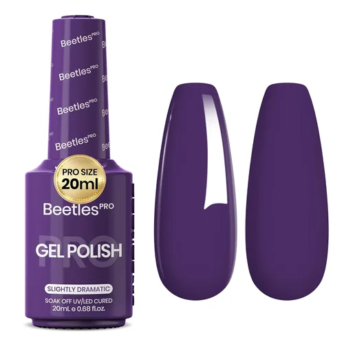 Vista 20 de Beetles PRO - Esmalte de gel blanco, color blanco de 0.7 fl oz A - Creme White Ansiedad de calma