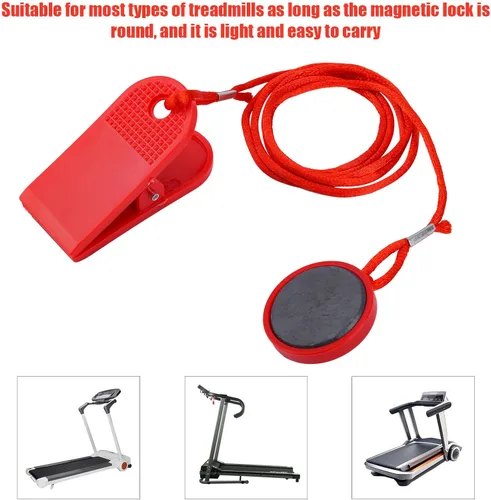Vista 4 de Magnetic Safety Switch, Round Magnet Treadmill Safety Key Replacement Universal Treadmill Magnet Safety Key Treadmill Magnets Treadmill Parts