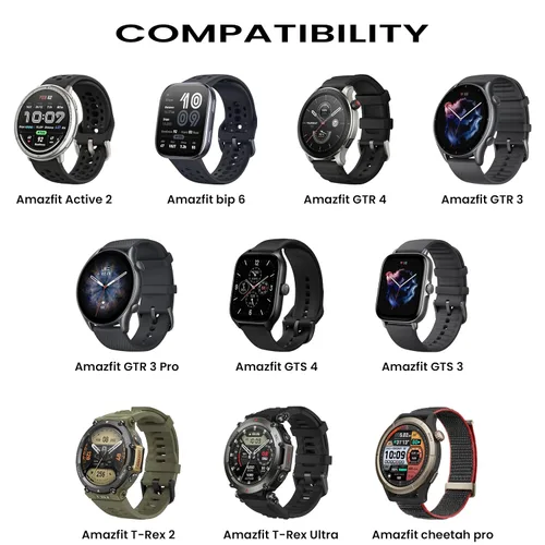 Vista 2 de Vancle Cargador para Amazfit Bip 6/Active 2, cable de carga magnético para Active 2, Amazfit Bip 6 Smart Watch (3.3 pies/3.3 ft)