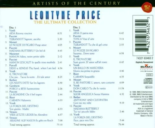 Vista 2 de Artists Of The Century Leontyne Price