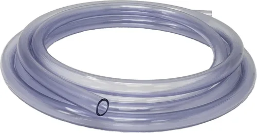 Vista 5 de LDR 516 B1210 tubo de nylon trenzado, 1/2 pulgada diámetro interno x 10 pies, claro Transparente