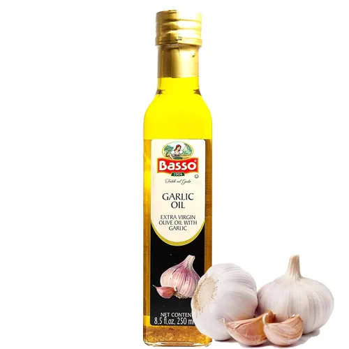 Vista 8 de Aceite de Oliva Extra Virgen con Albahaca para Sumergir y Degustar 8.5 fl oz (250 ml) Aceite de oliva con infusión de albahaca para sumergir