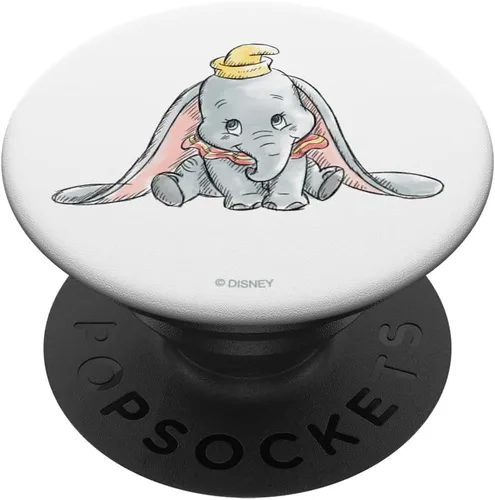 Vista 7 de Disney PopSockets PopSockets Classic Dumbo Baby Elephant PopGrip: agarre intercambiable para teléfonos y tabletas PopSockets MagSafe PopGrip