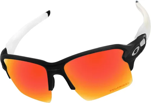 Vista 2 de Lentes de repuesto polarizadas compatibles con gafas de sol Oakley Flak 2.0 XL - Blaze Red