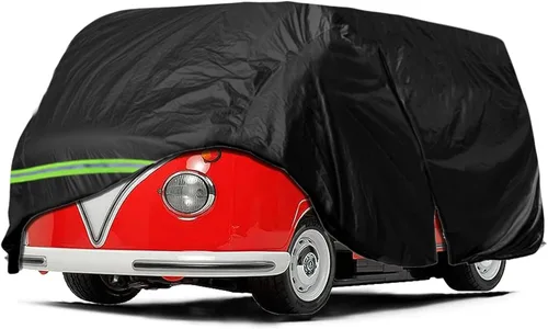 Vista 15 de Funda para Auto Compatible con Hummer H2 SUV 2002-2009, de 6 Capas, 210T, Resistente al Viento, para Todo Clima, Impermeable, Protección UV