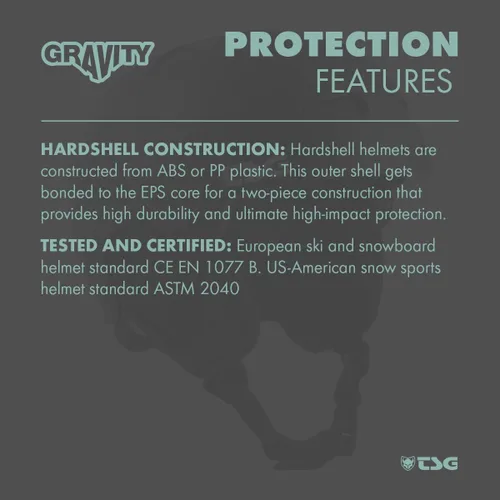 Vista 3 de TSG - Casco de snowboard Gravity Asian Fit - Esquí/nieve, protección rígida, afinado, comodidad de ajuste cómodo, rellenos ajustables, almohadillas
