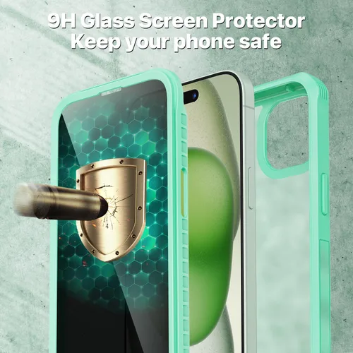 Vista 474 de CENHUFO Funda de privacidad para iPhone 11 Pro, funda de cuerpo completo con protector de pantalla de privacidad de vidrio templado 9H integrado