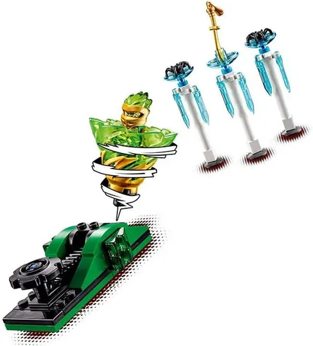 Vista 6 de LEGO NINJAGO Spinjitzu Slam Lloyd 70681 Kit de construcción (70 piezas)