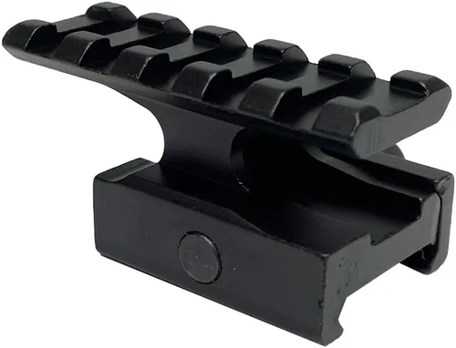 Vista 7 de FSI 1"/0.83"/0.5" Montaje en elevador 5 ranuras transparente Weaver/Picatinny Rail Mount