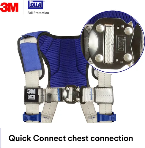 Vista 6 de 3M DBI-SALA ExoFit X100 Comfort Construction Positioning Safety Harness
