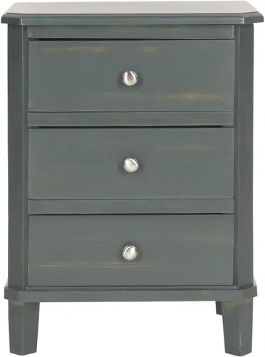 Vista 15 de Safavieh American Homes Collection Joe - Mesa auxiliar, color gris francés Gris cenizo