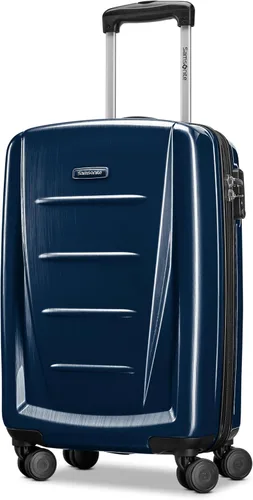 Vista 50 de Samsonite Winfield 2 Equipaje rígido con ruedas giratorias, Carbón vegetal, Grande de 28 pulgadas, a cuadros