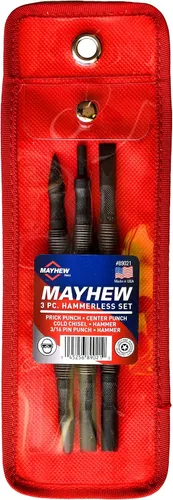 Vista 2 de Mayhew Tools 17351 Herramienta sin martillo, # 1 1/32 pulgadas para principiantes de uñas y #1 1/32 pulgadas juego de uñas