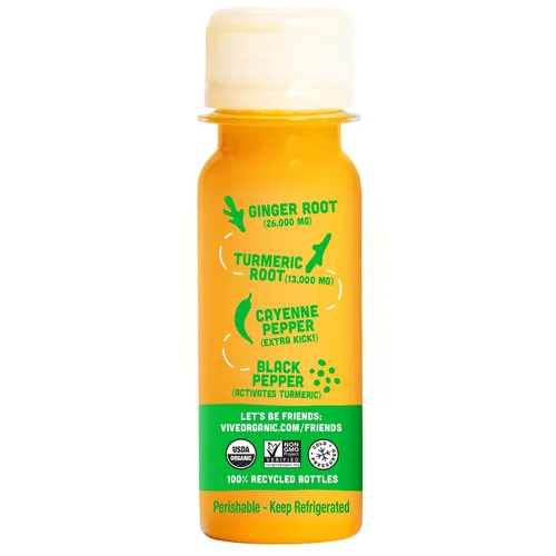 Vista 9 de Functional Shot por Vive Organic Una potente dosis de salud y bienestar Sin OMG, certificado USDA orgánico, vegano, sin gluten, prensado