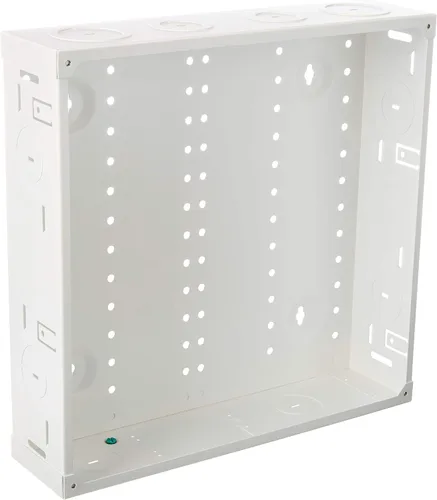 Vista 8 de Leviton 14" SMC, caja de medios estructurada con cubierta, 47605-140, color blanco