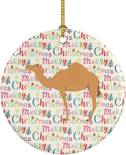 Vista 120 de Caroline's Treasures Adorno de cerámica de avestruz común para árbol de Navidad, decoración colgante para el hogar, Navidad, vacaciones, fiesta