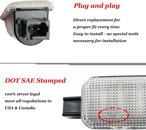 Vista 4 de Luces de cortesía del panel de puerta interior LED RGB con control por APP, compatible con Chevy Silverado GMC Sierra 1500 2500 3500 Pickup, luz
