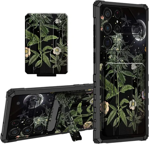 Vista 45 de Funda para teléfono Samsung Galaxy A03S Galaxy A03S Funda tipo cartera con tarjetero y soporte de doble capa de PC duro TPU suave cubierta