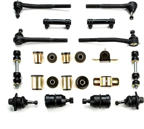 Vista 11 de Andersen Restorations - Kit de reconstrucción de suspensión frontal de poliuretano negro compatible con Chevrolet Chevy II/Nova OEM Spec reemplazos