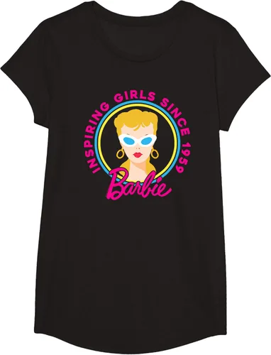 Vista 3 de Barbie - Camiseta inspiradora del 60 aniversario para niñas desde los 59 Negro