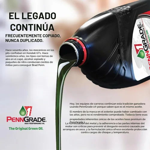 Vista 5 de Brad Penn - Aceite de motor semi-sintético BPEN-20W50-12, Grado 1, SAE 20W50, 12 botellas de un cuarto de galón