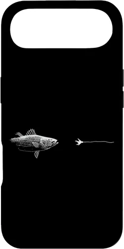 Vista 27 de Graphic Fly Fishing Hook Line - Fish Striped Bass Case for iPhone 16