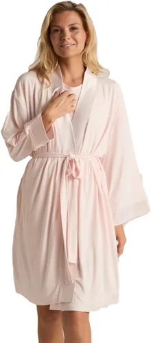 Vista 5 de Faceplant Bamboo® Kimono Lounge Robe Comodidad de lujo Ropa de dormir ecológica