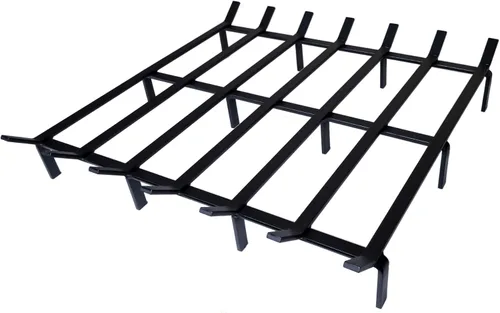 Vista 8 de SteelFreak Rejilla cuadrada resistente para chimenea, fabricada en los Estados Unidos (15 pulgadas)