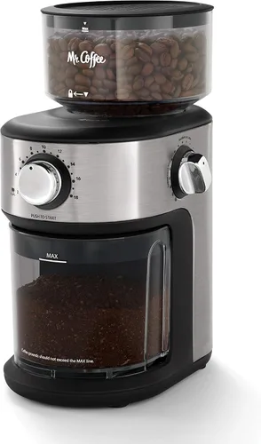 Vista 12 de Mr. Coffee Molinillo de piñones automático, Negro